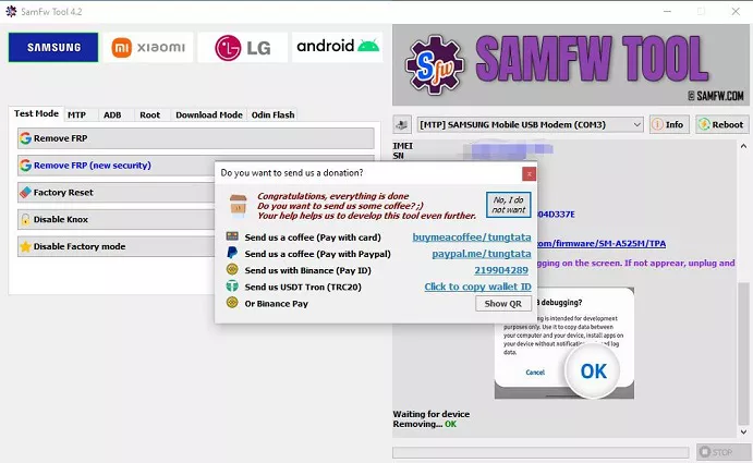 SamFw Tool v4.9 Samsung Frp Tool Free Download
